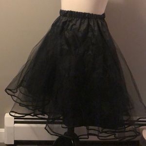 Black petticoat